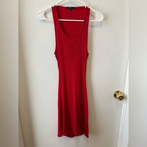 Ambiance Vibrant Red Midi Dress